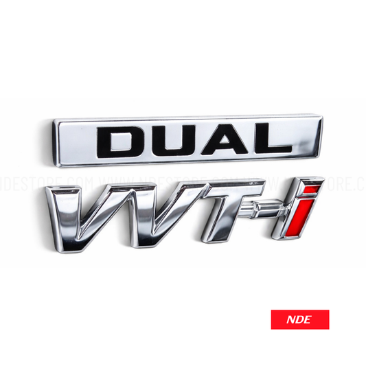 MONOGRAM EMBLEM DUAL VVT-I