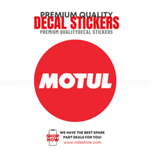 STICKER MOTUL MOTOR OIL SERIES - ndestore.com