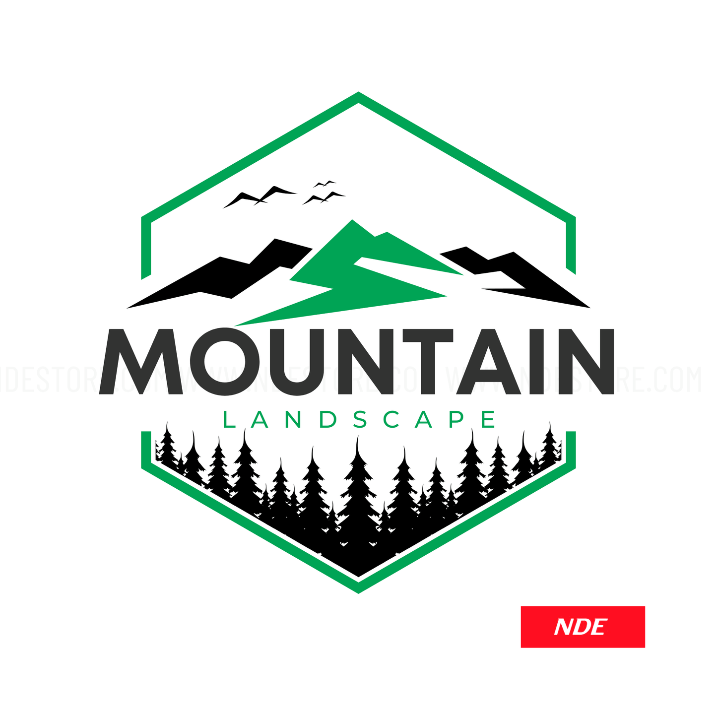 STICKER MOUNTAIN LANDSCAPE - ndestore.com