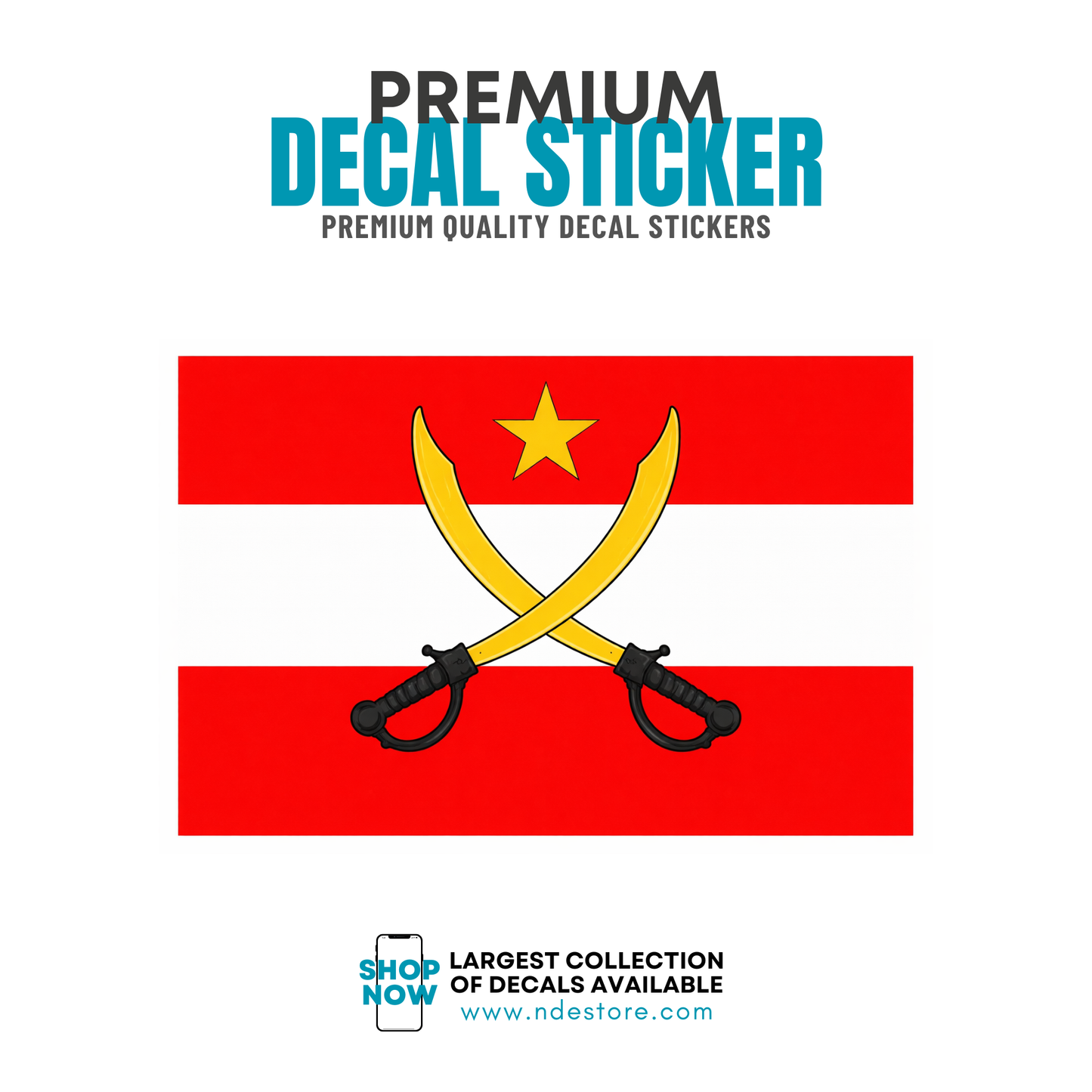 STICKER DECAL PAKISTAN ARMY MULTAN CORPS II