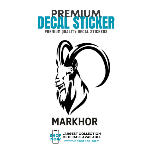 STICKER DECAL MARKHOR