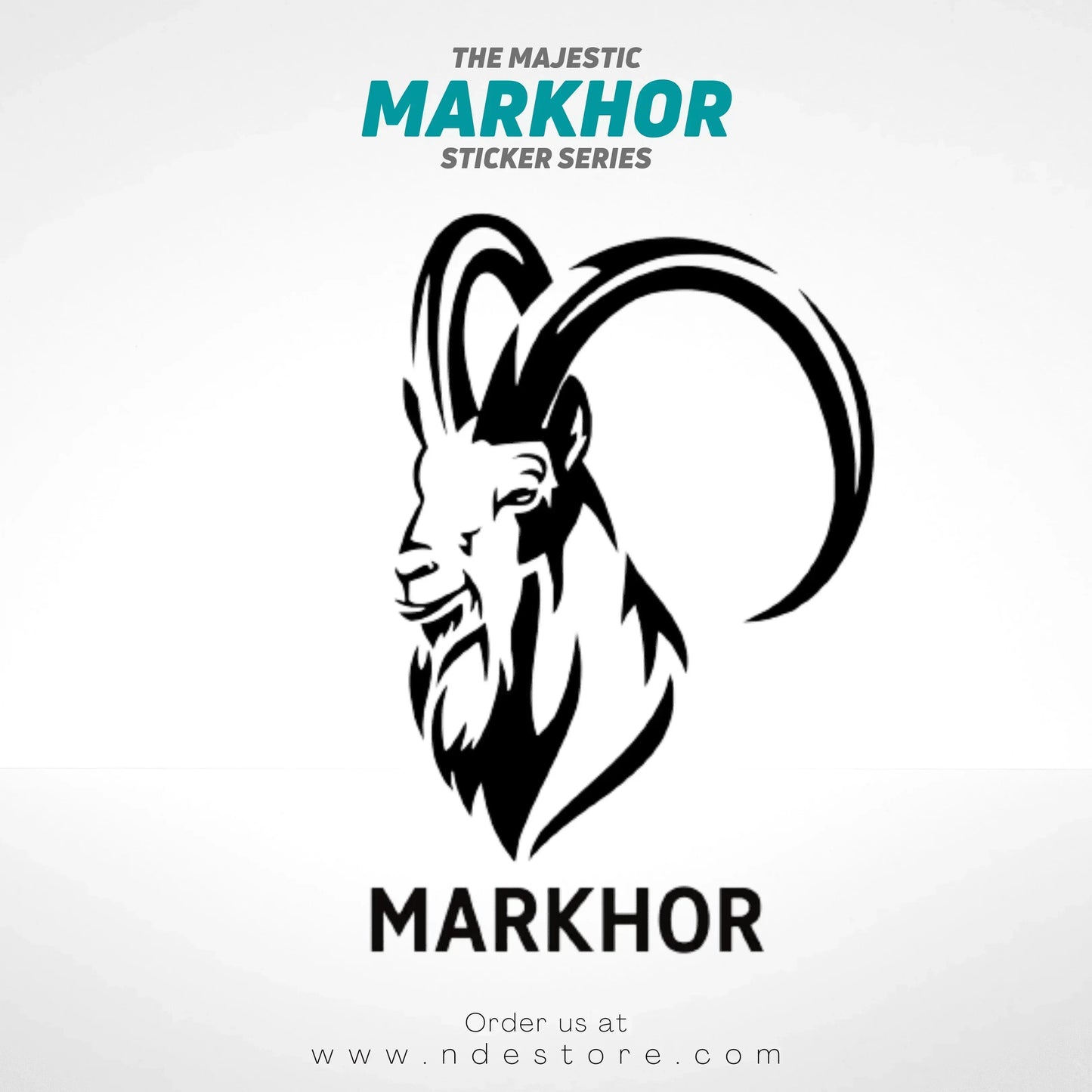 STICKER MARKHOR (M4) SKU:8015 - ndestore.com
