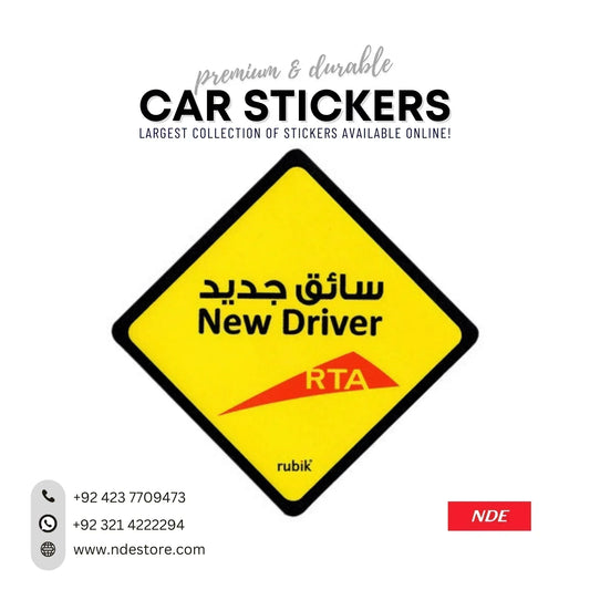 STICKER NEW DRIVER - ndestore.com