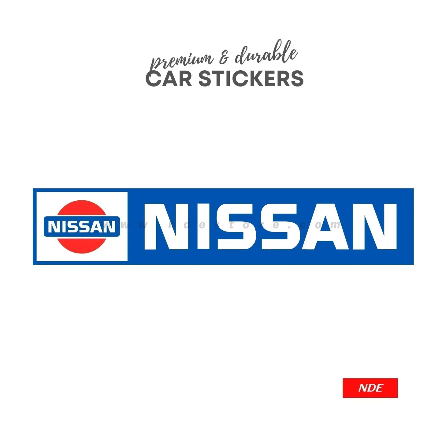 STICKER, NISSAN (SKU: 44522) - ndestore.com
