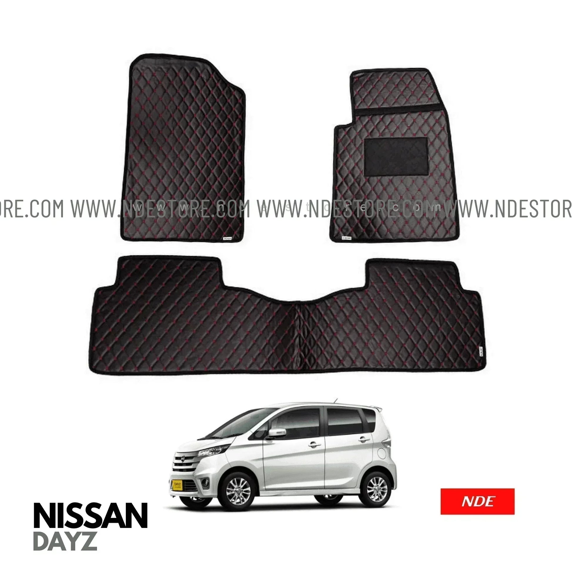 FLOOR MAT PREMIUM QUALITY FLAT 7D STYLE FOR NISSAN DAYZ - ndestore.com