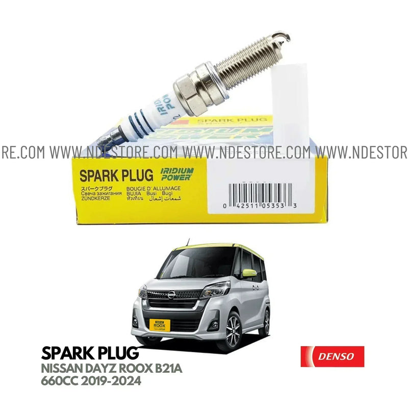 SPARK PLUG DENSO IRIDIUM POWER FOR NISSAN DAYZ ROOX (2014-2024) - ndestore.com