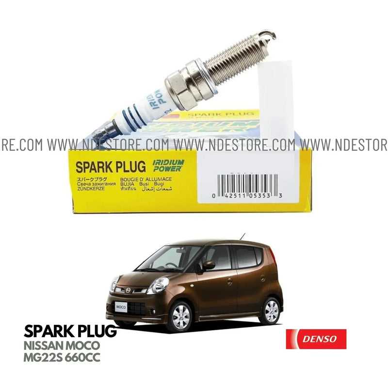SPARK PLUG DENSO IRIDIUM FOR NISSAN MOCO (2009-2012) - ndestore.com