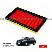 Nissan Tiida air filter for C11 NC11 SC11 SNC11 models, genuine automotive part Pakistan