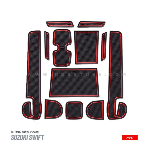 MATS FOR INTERIOR SURFACE PROTECTION FOR SUZUKI SWIFT (2022-2025) - ndestore.com