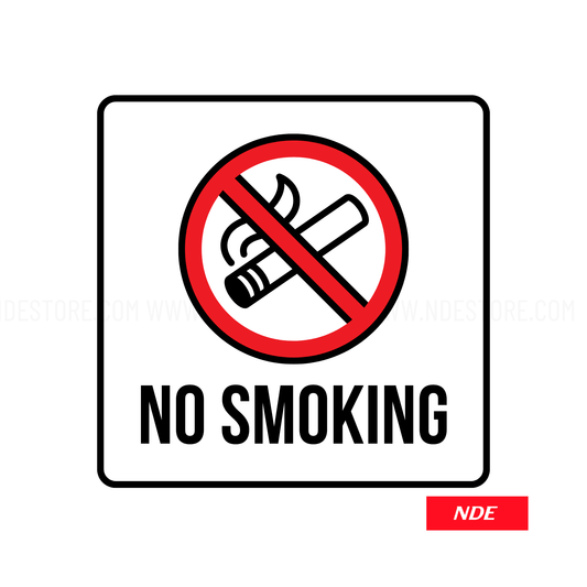 STICKER NO SMOKING - ndestore.com