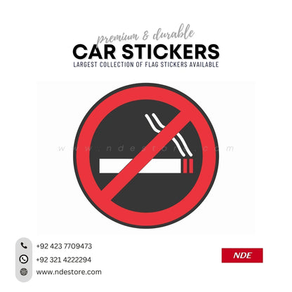 STICKER NO SMOKING SERIES - ndestore.com