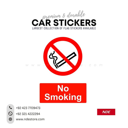 STICKER NO SMOKING SERIES - ndestore.com