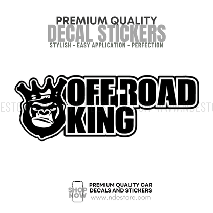STICKER OFF ROAD KING - ndestore.com
