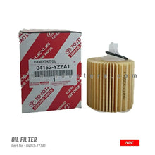 OIL FILTER ELEMENT PART NO. 04152-YZZA1 (TOYOTA GENUINE PART) - ndestore.com