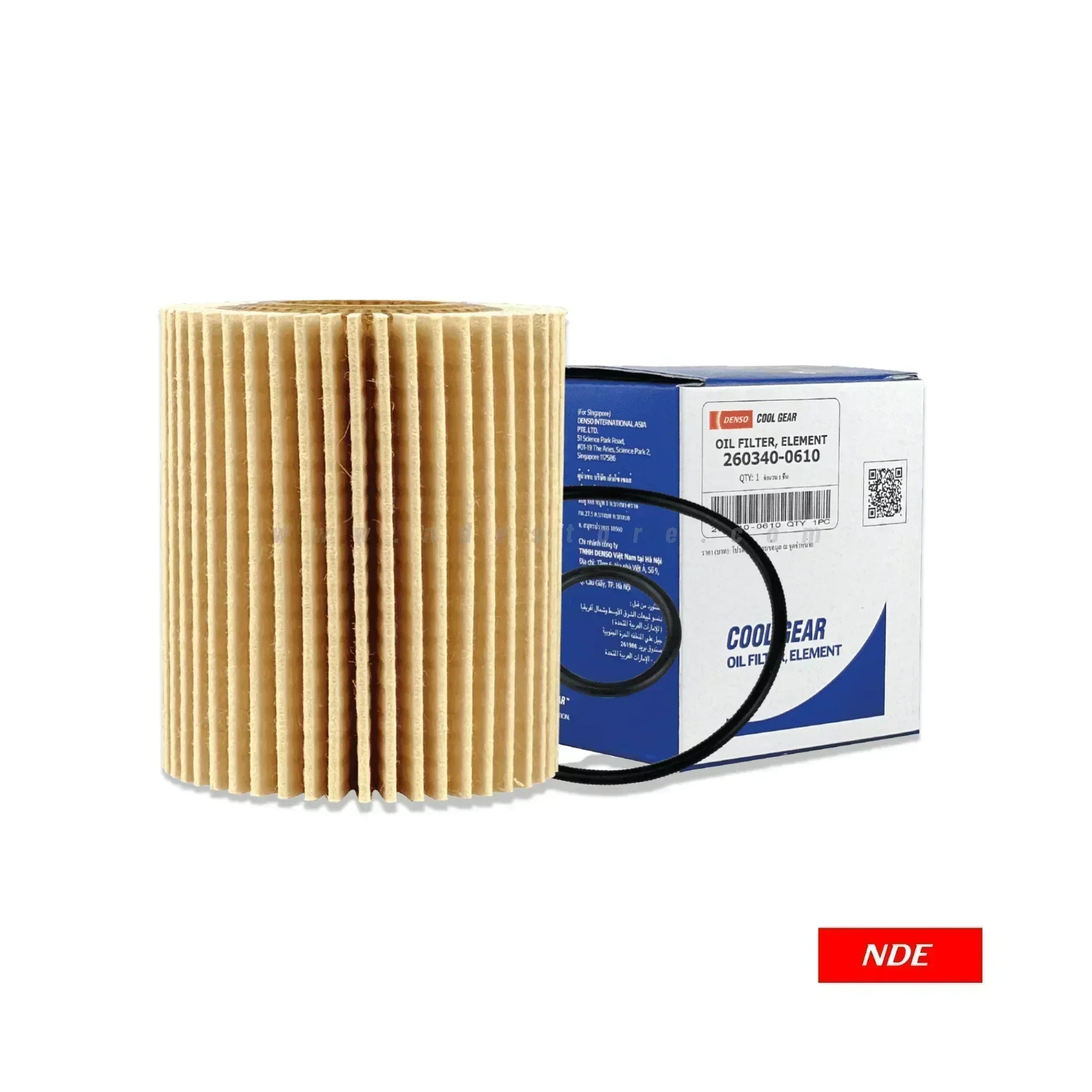 OIL FILTER ELEMENT DENSO FOR TOYOTA VITZ (2015-2023) - ndestore.com
