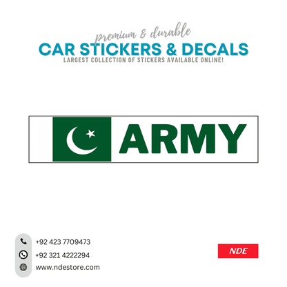 STICKER PAKISTAN ARMY - ndestore.com