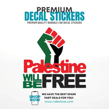 STICKER PALESTINE WILL BE FREE - ndestore.com
