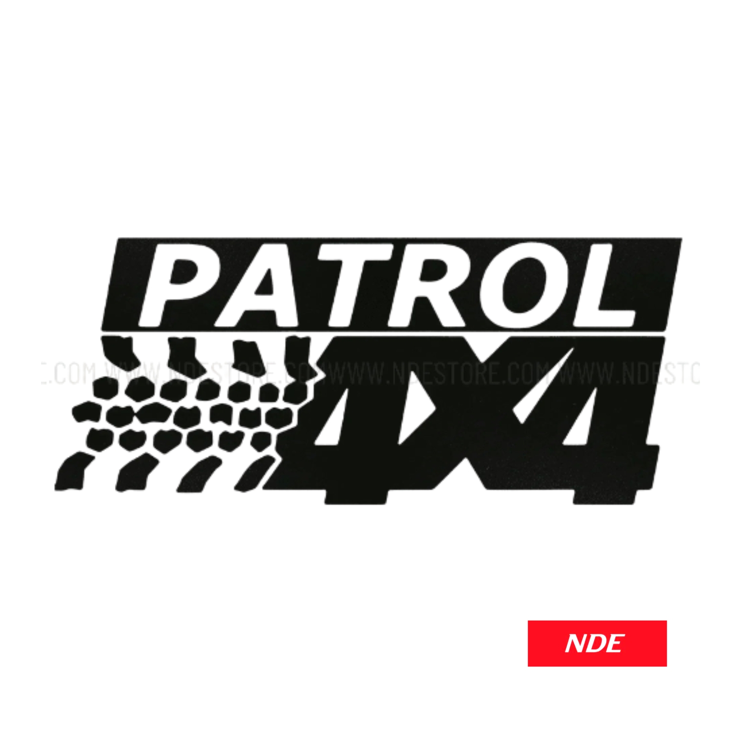 STICKER DECAL PATROL 4x4