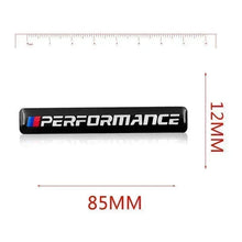 EMBLEM BADGE PERFORMANCE MOTOR SPORTS BLACK 3D WATERPROOF LOGO - ndestore.com