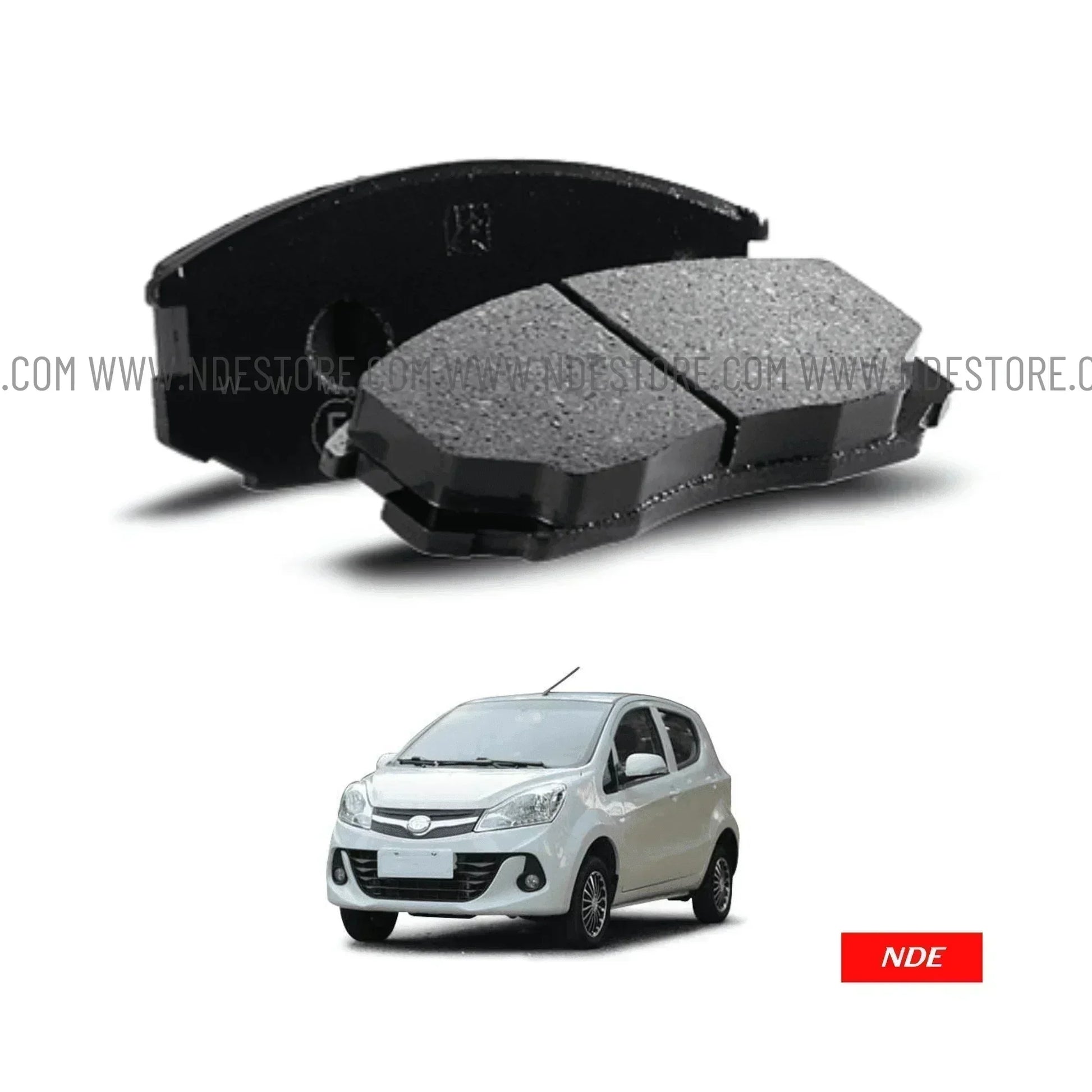 BRAKE DISC PAD SET FRONT DOT OE FOR PRINCE PEARL (2020-2025) - ndestore.com