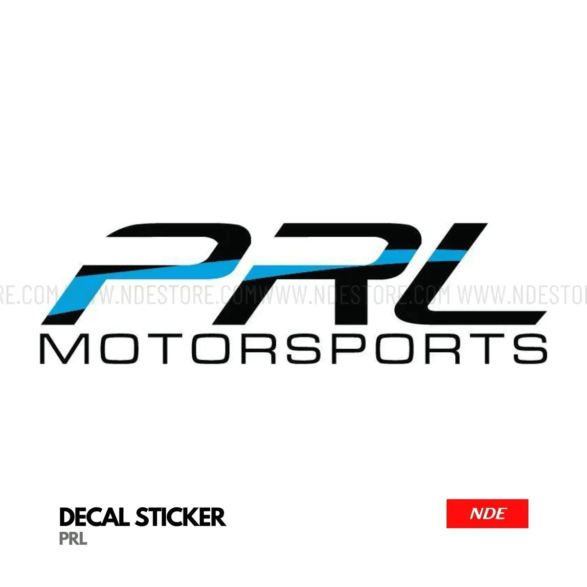 STICKER DECAL PRL MOTORSPORTS