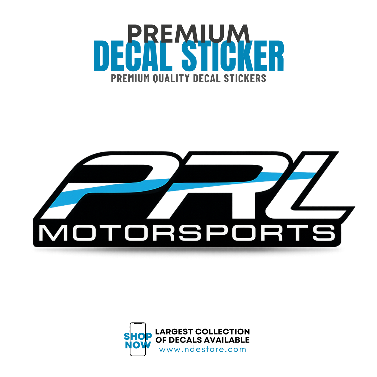 STICKER DECAL PRL MOTORSPORTS