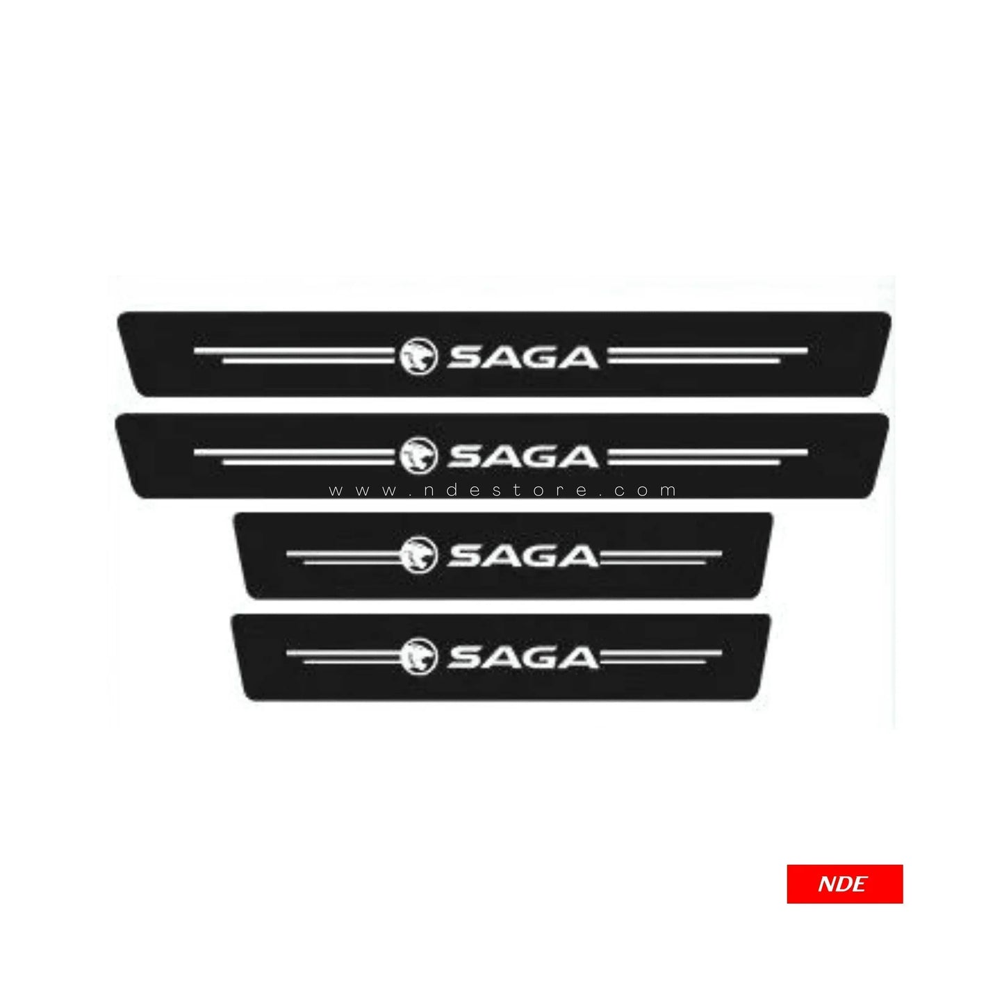 DOOR SILL AREA PROTECTION CARBON FIBER STICKER FOR PROTON SAGA - ndestore.com