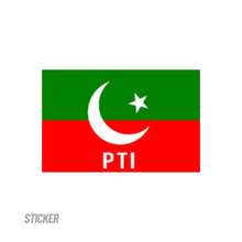 STICKER PTI FLAG & TEXT (SKU: P3215) - ndestore.com