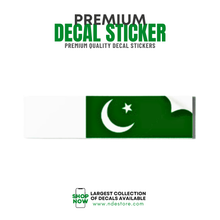 STICKER DECAL PAKISTAN FLAG