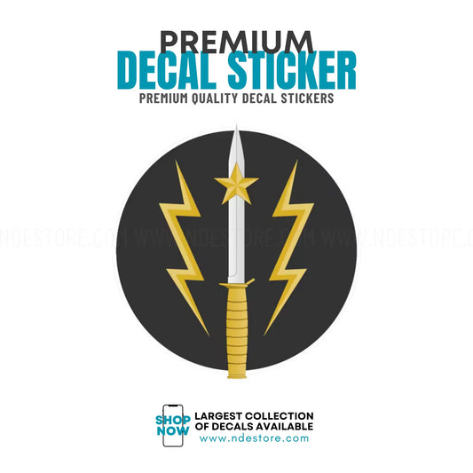 STICKER DECAL SSG SPECIAL SERVICES GROUP