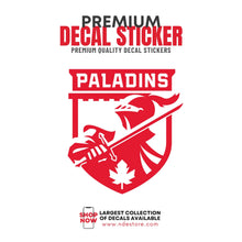 STICKER DECAL PALADINS FIGHTERS