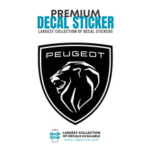 STICKER DECAL PEUGEOT LOGO