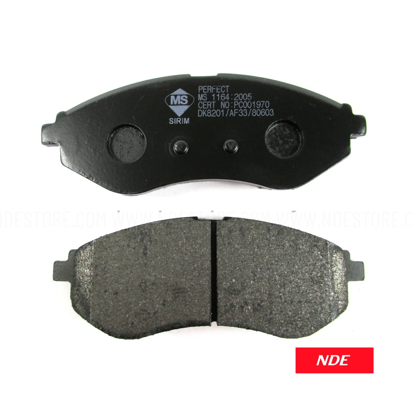 BRAKE DISC PAD SET FRONT FOR PROTON SAGA
