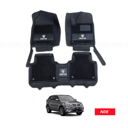 FLOOR MAT 10D STYLE WITH LOGO FOR PROTON X70