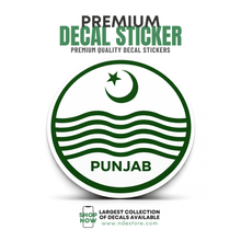 STICKER DECAL PUNJAB EMBLEM