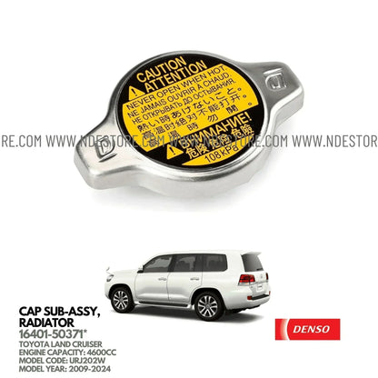 RADIATOR CAP DENSO FOR TOYOTA LAND CRUISER 4600CC (2008-2025) - ndestore.com