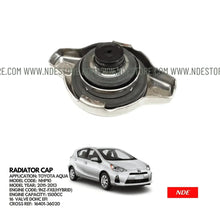 RADIATOR CAP ASSY FOR TOYOTA AQUA - ndestore.com
