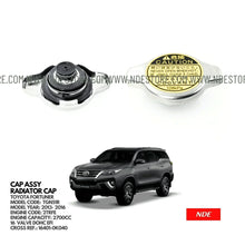 RADIATOR CAP FOR TOYOTA FORTUNER (2013-2016) - ndestore.com
