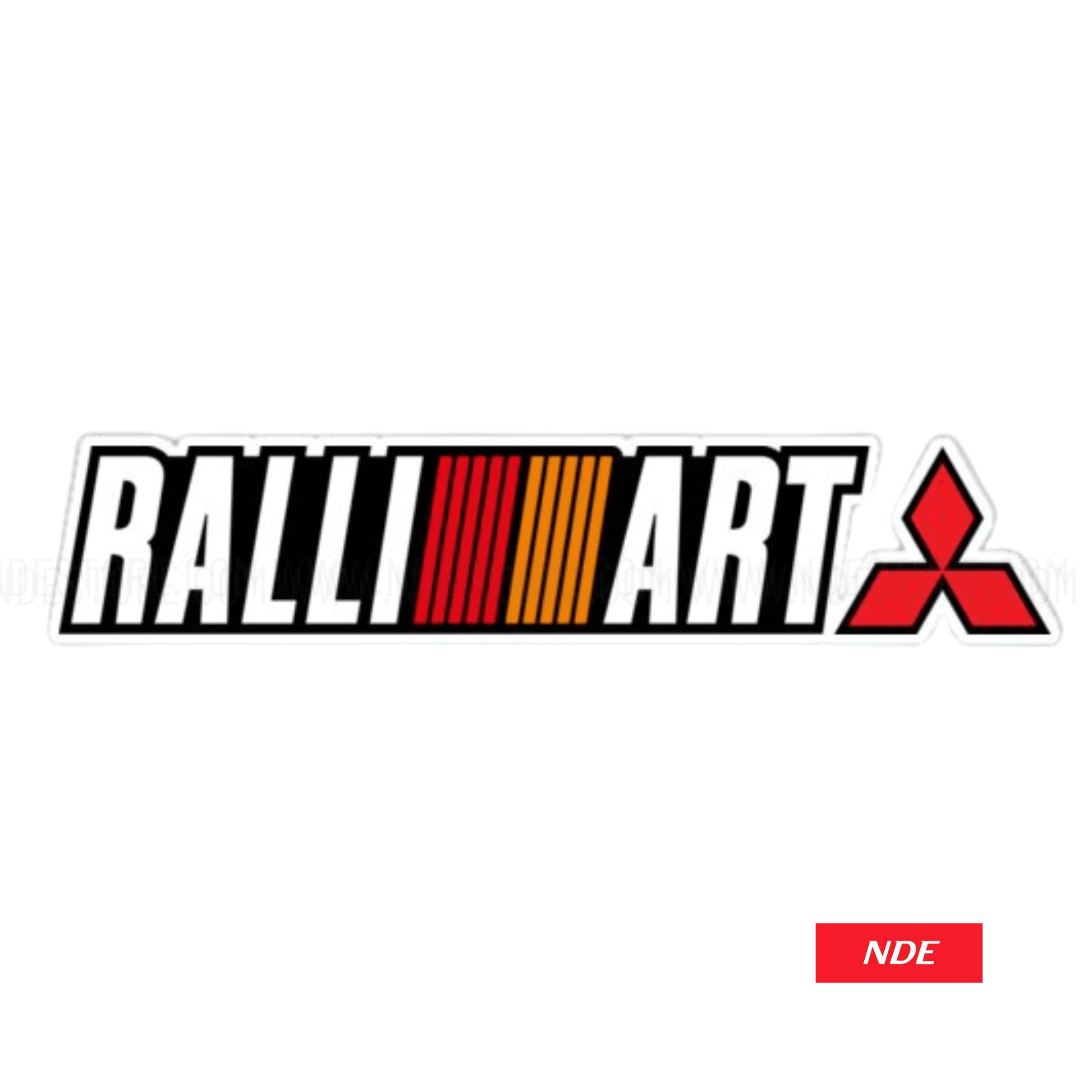 STICKER RALLI ART MITSUBISHI - ndestore.com
