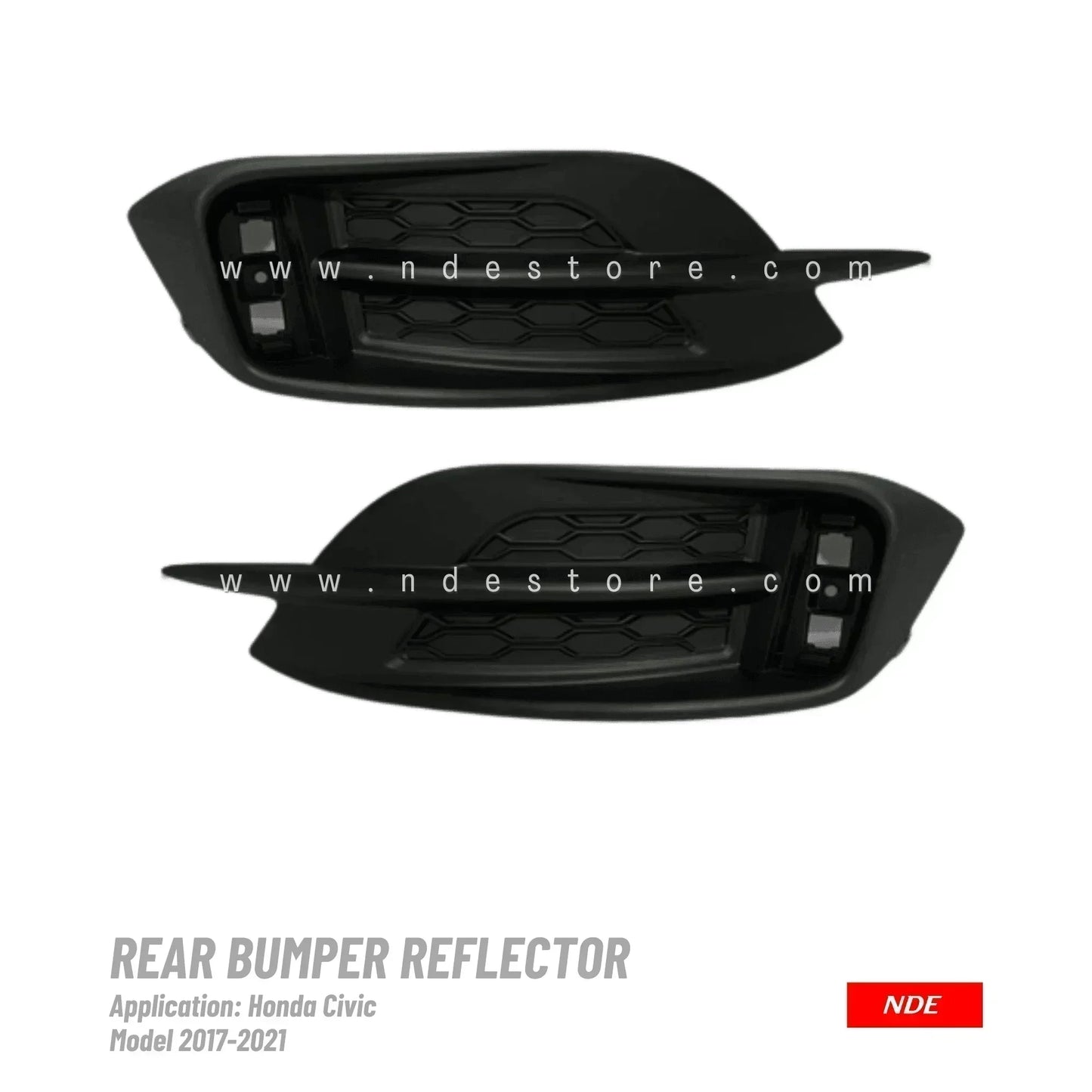 REAR BUMPER REFLECTOR FOR HONDA CIVIC (2017-2021) - ndestore.com