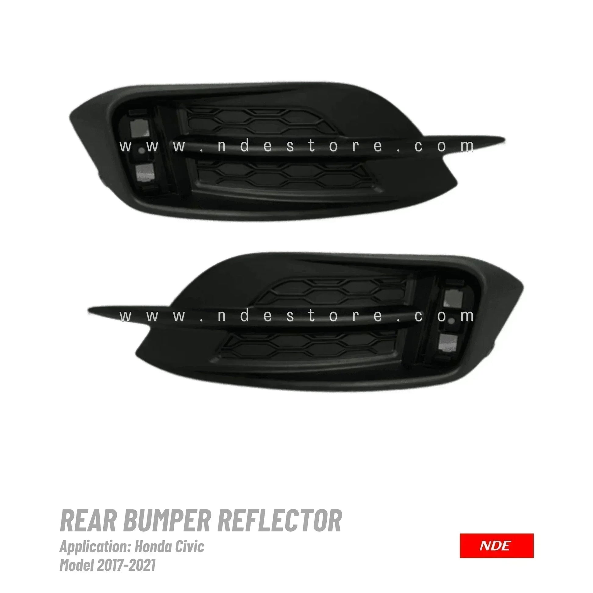 REAR BUMPER REFLECTOR FOR HONDA CIVIC (2017-2021) - ndestore.com