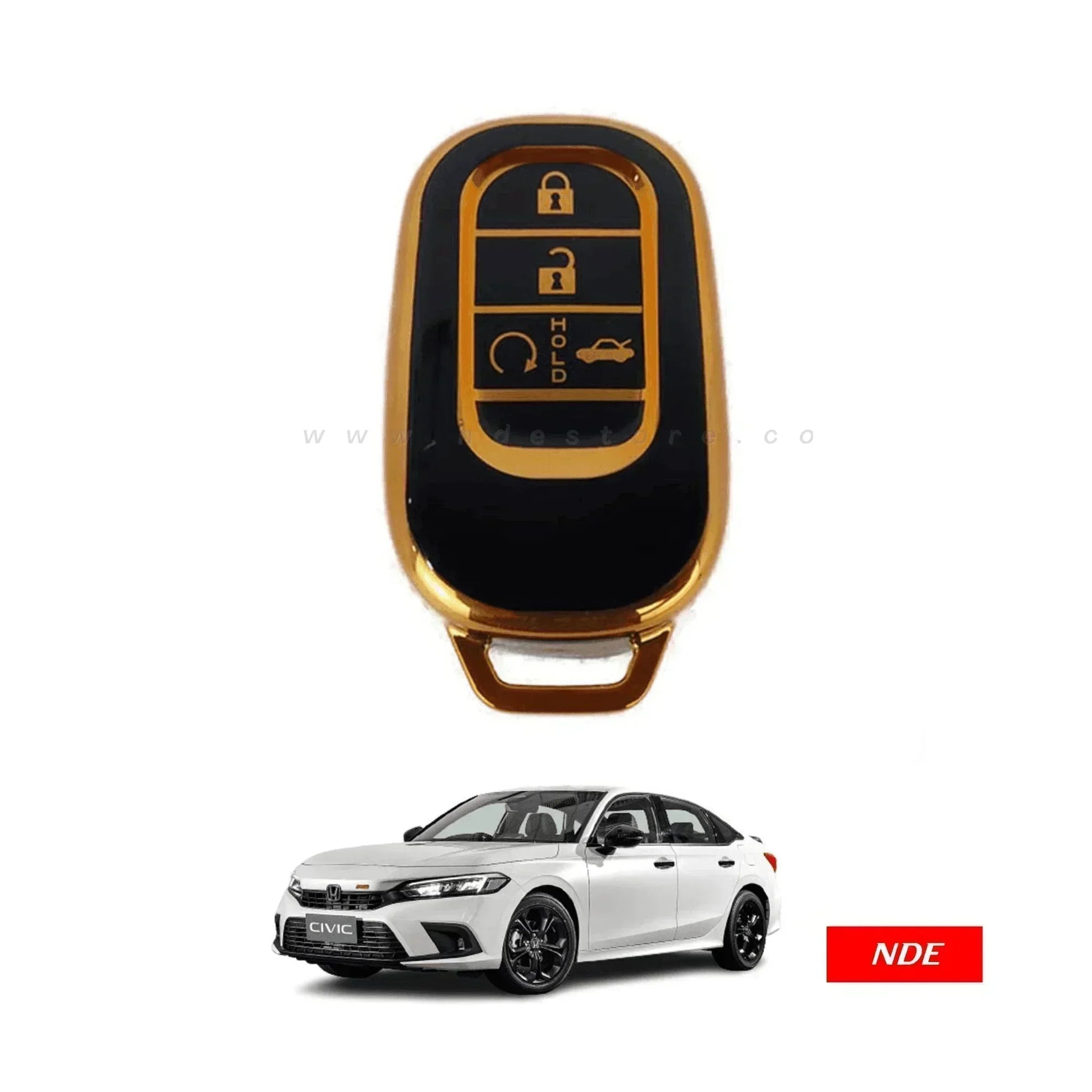 KEY COVER TPU STYLE FOR HONDA CIVIC (2021-2024) - ndestore.com
