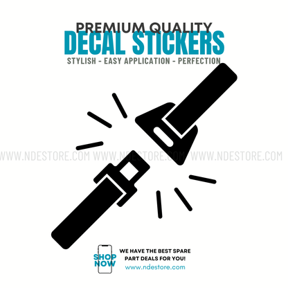 STICKER SEAT BELT - ndestore.com