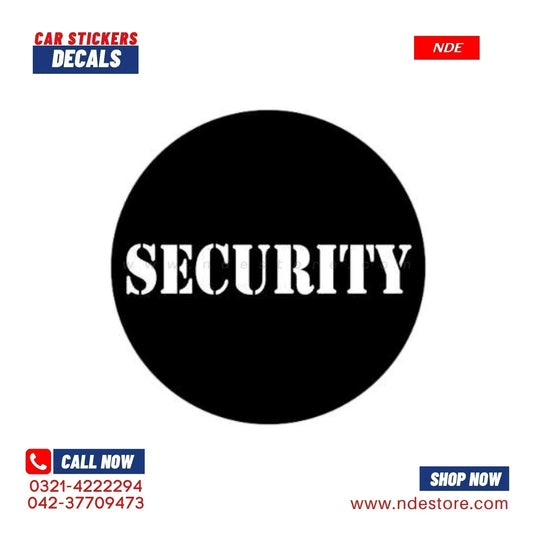 STICKER, SECURITY - ndestore.com