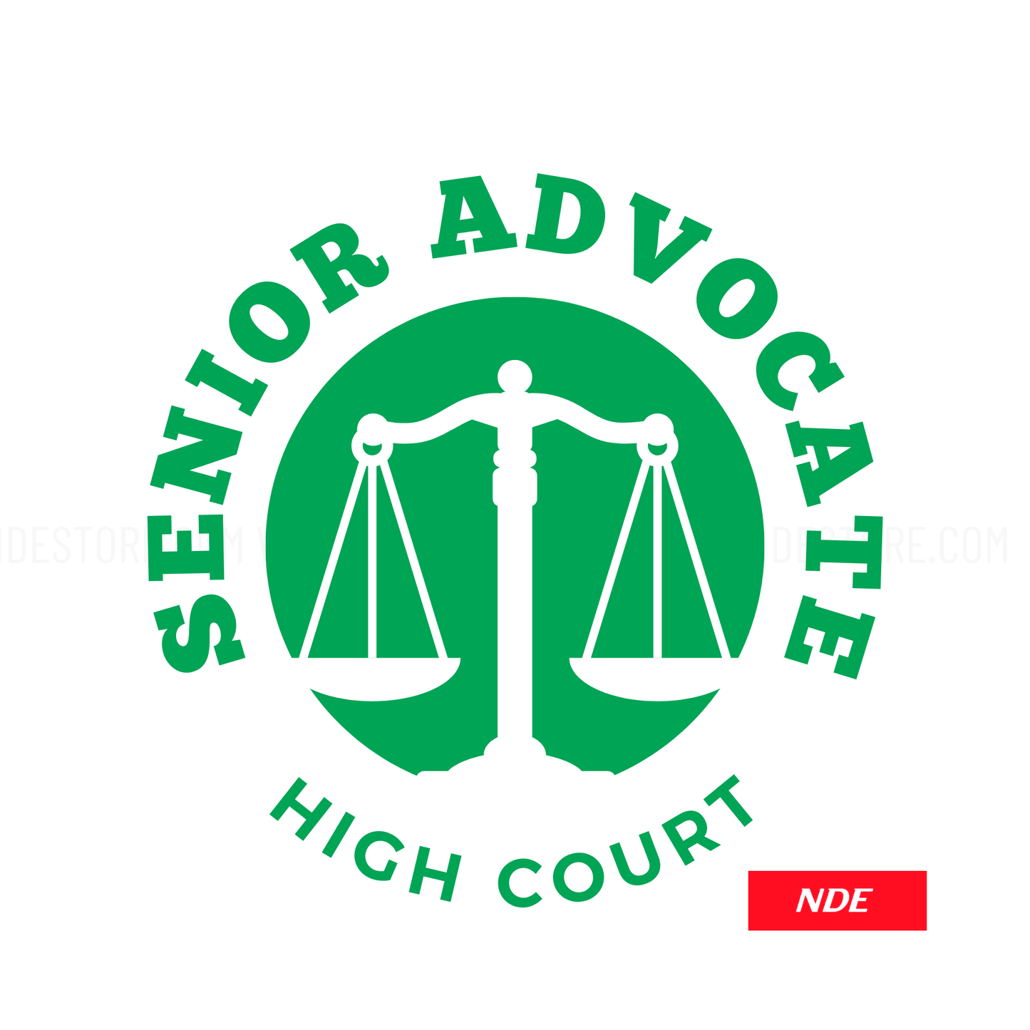 STICKER SENIOR ADVOCATE HIGH COURT - ndestore.com