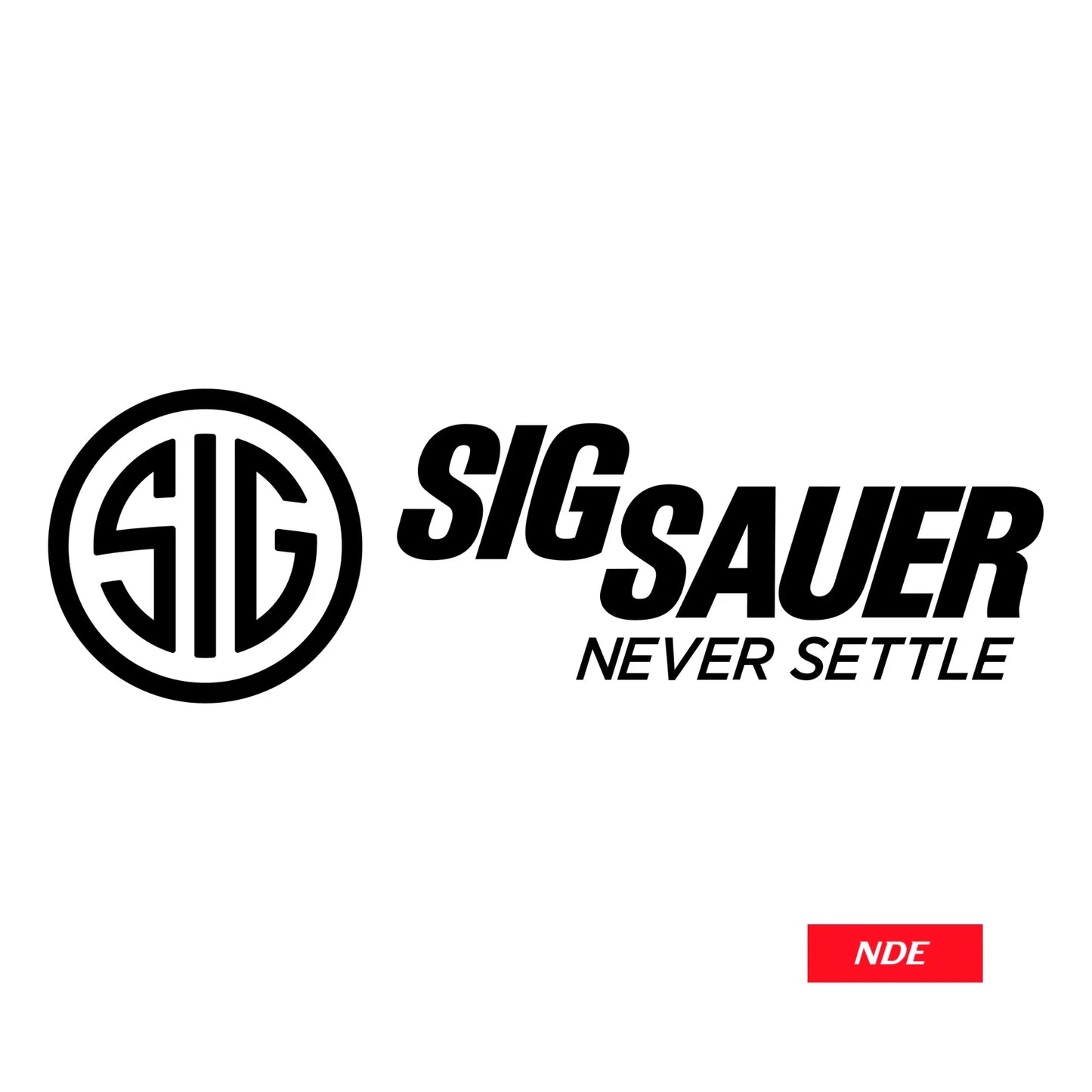 STICKER DECAL SIG SAUER