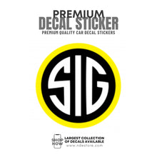 STICKER DECAL SIG
