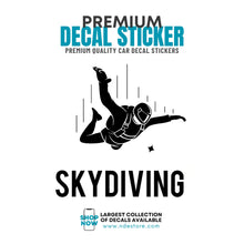STICKER DECAL SKYDIVING