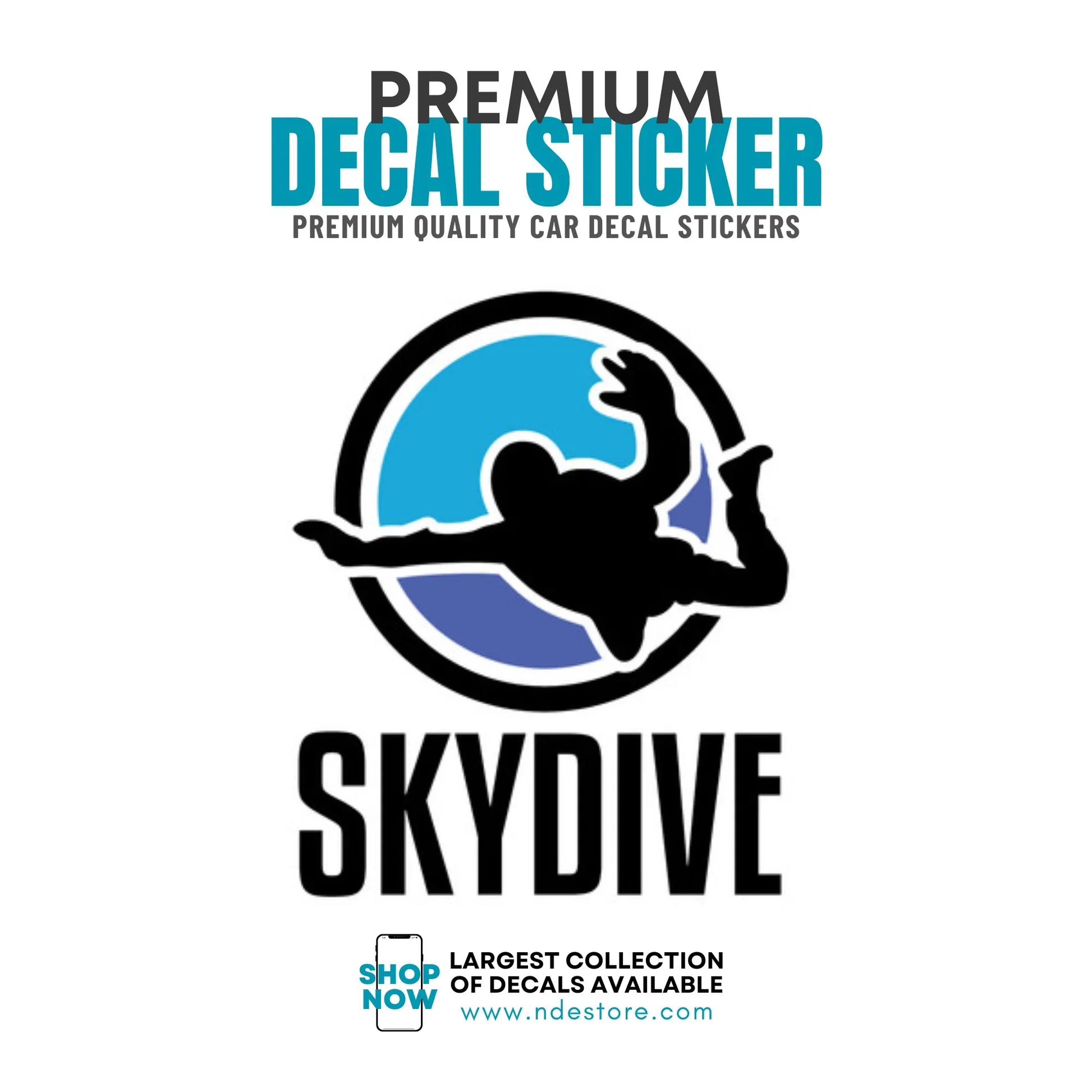 STICKER DECAL SKYDIVE
