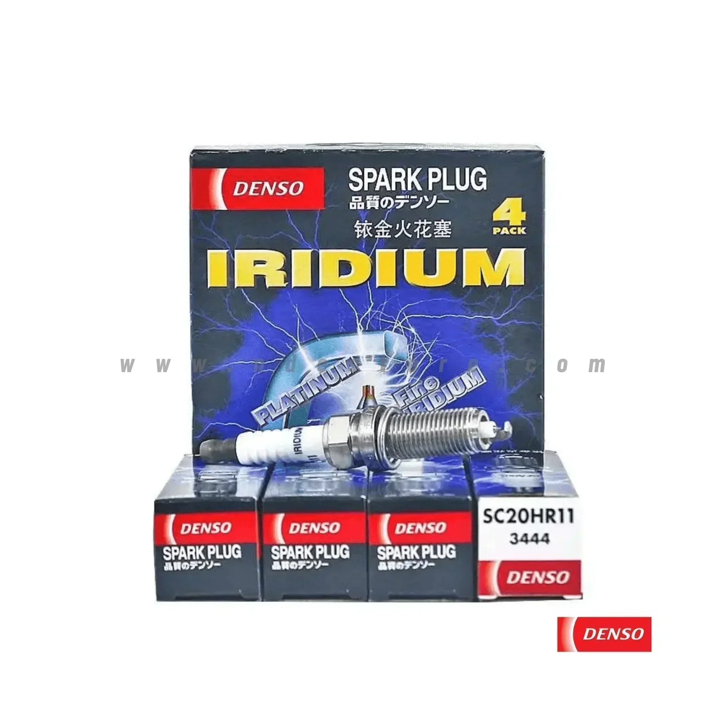 SPARK PLUG DENSO IRIDIUM FOR TOYOTA COROLLA GRANDE X (4 PIECES) - ndestore.com